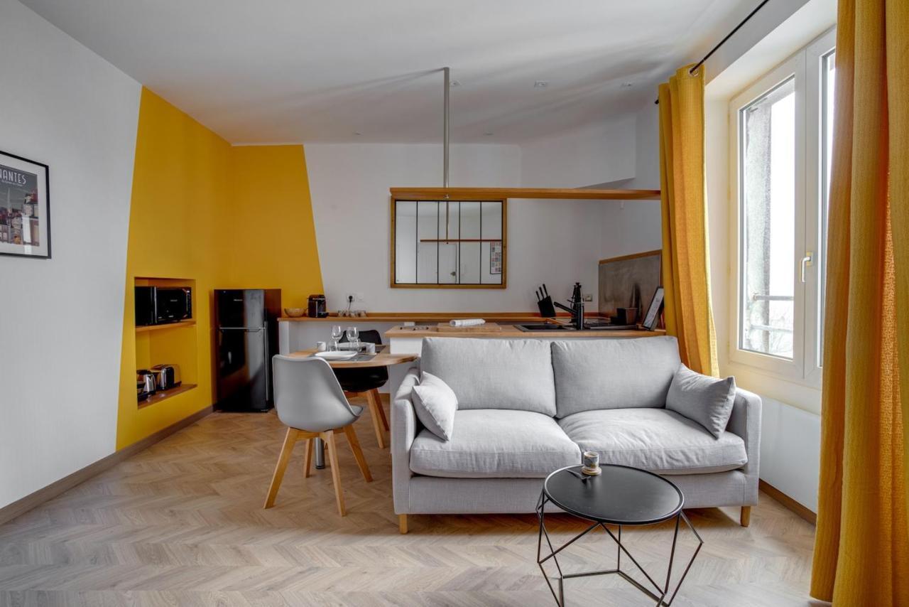 Ferienwohnung Au Coeur De Nantes Design Et Cosy Exterior foto