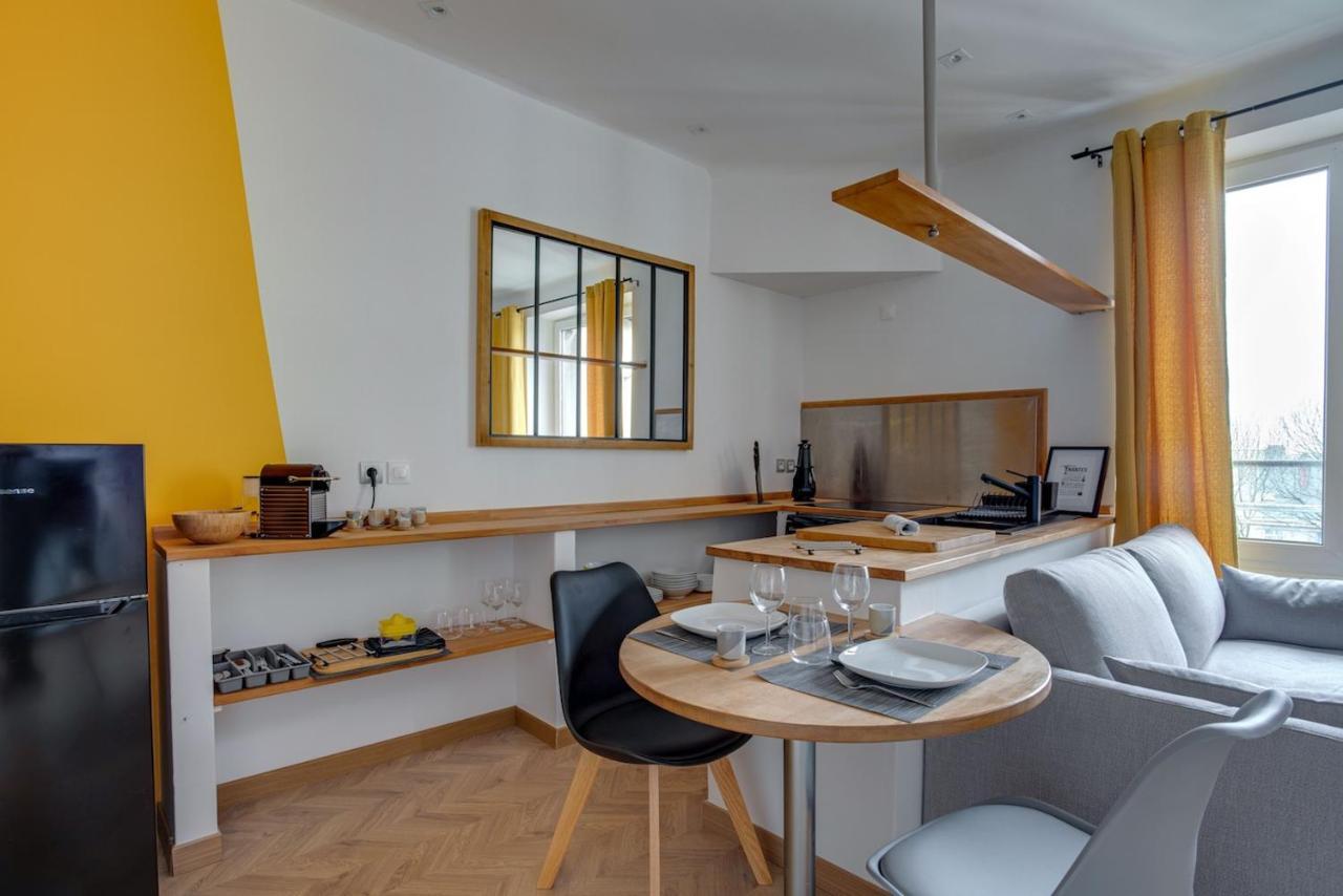 Ferienwohnung Au Coeur De Nantes Design Et Cosy Exterior foto