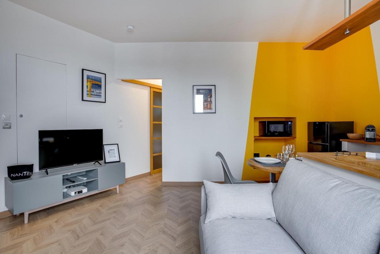 Ferienwohnung Au Coeur De Nantes Design Et Cosy Exterior foto