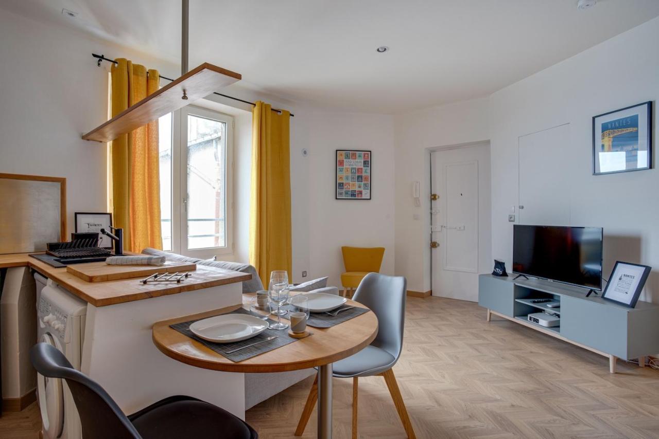 Ferienwohnung Au Coeur De Nantes Design Et Cosy Exterior foto