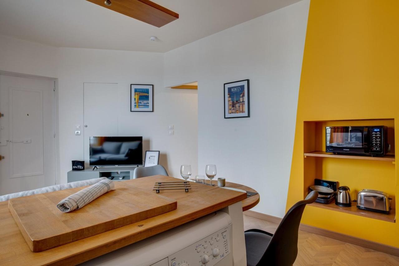 Ferienwohnung Au Coeur De Nantes Design Et Cosy Exterior foto